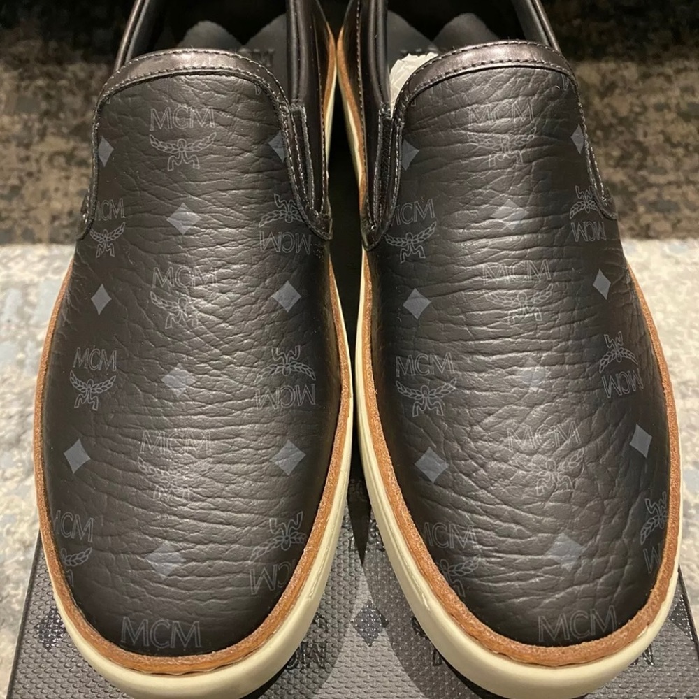Mcm slip on sneakers women size 37